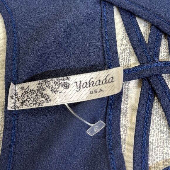 NWOT Yahada Embroidered Tank Top - Picture 7 of 8
